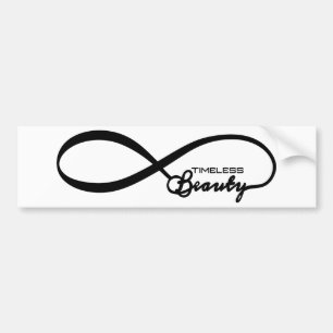 Timeless Beauty Infinite Bumper Sticker