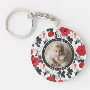 Timeless Birthday Gifts For Mum Rose Flower Key Ring