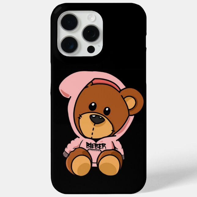 "Timeless Black: Minimalist Phone Cases for Every  (Back)