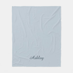 Timeless - Blue Mist Name Fleece Blanket