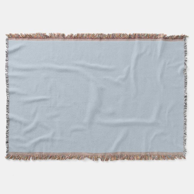 Timeless - Blue Mist Throw Blanket (Front)