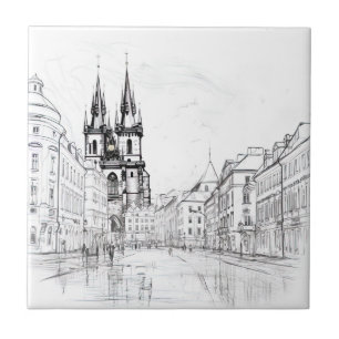  Timeless Charm of the Czech Capital Ceramic Tile