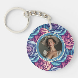 Timeless Christmas Gifts For Wife Floral Rose Key Ring