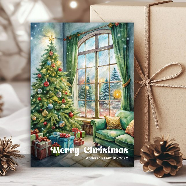 Timeless Christmas interior card red green decor (Timeless Christmas interior card red green decor

)
