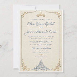 Timeless Cinderella Princess Invitation