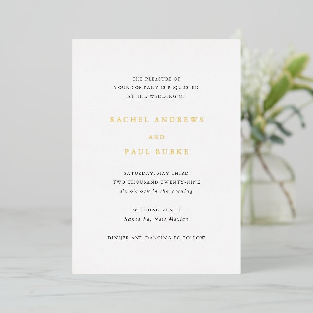 Timeless Classic Formal Wedding (Standing Front)