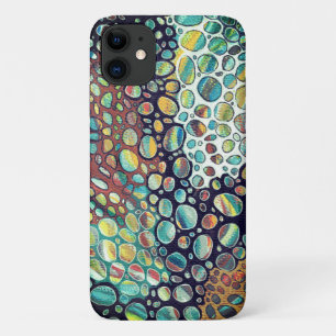 Timeless Colourful Pebbles Original Artwork iPhone 11 Case