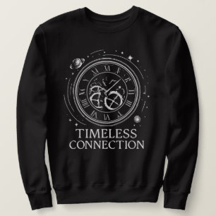 Timeless Connection: Clockwork Universe Sweatshirt
