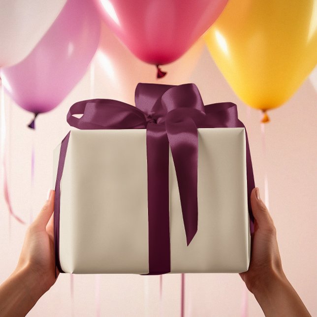 Timeless - Cream Tan Wrapping Paper (Creator Uploaded)