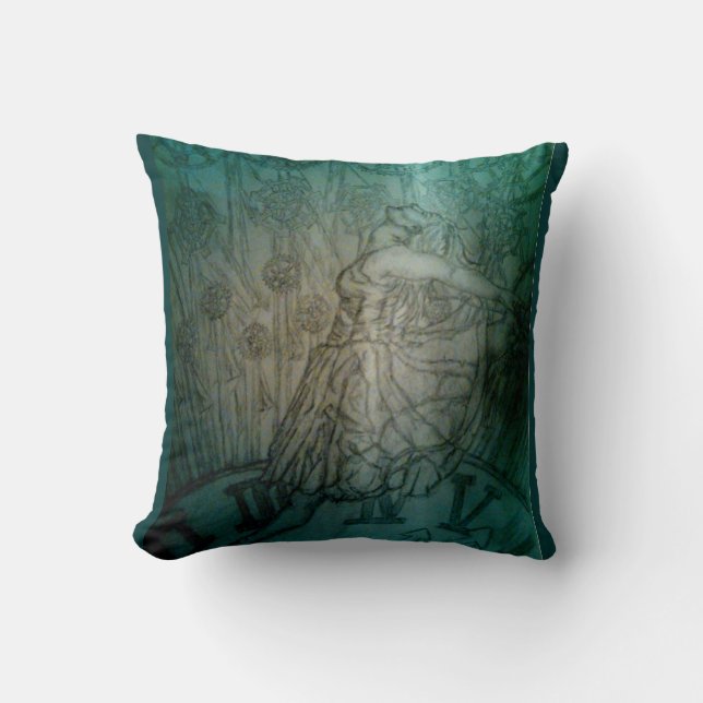 timeless dancer art by crystal puckett cushion (Front)