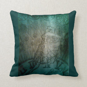 timeless dancer art by crystal puckett cushion