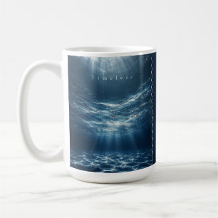 Timeless - Deep Waters Aesthetic Quote Coffee Mug
