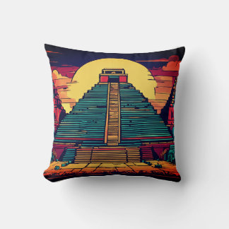 Timeless Design and History of Ancient Art Cushion
