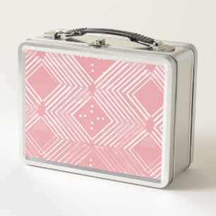 Timeless Dots & Diamonds Metal Lunch Box