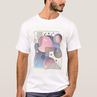 Timeless Elegance Abstract Design T-Shirt