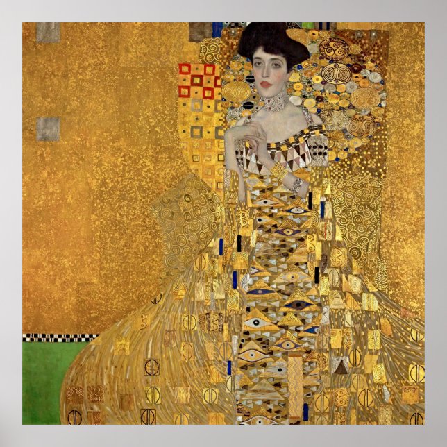 Timeless Elegance Gustav Klimt's Adele Bloch-Bauer Poster (Front)