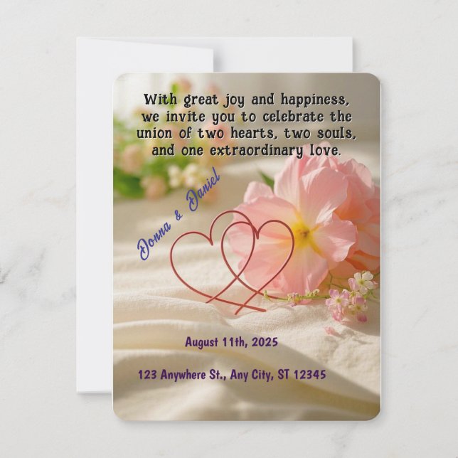 Timeless Elegance Holiday Card (Front)