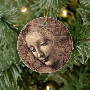 Timeless Elegance: La Scapigliata Masterpiece Ceramic Ornament