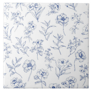 Timeless Elegance Pattern  Ceramic Tile