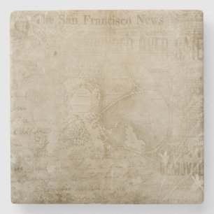 Timeless Elegance Vintage Inspired Stone Coaster