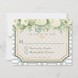 Timeless & Elegant Garden Party RSVP Card