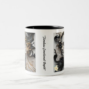 "Timeless Emotional Art" Two-Tone Coffee Mug