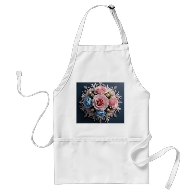 Timeless Flower arrangement for her Standard Apron (Front)