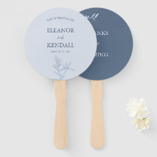 Timeless Flower Wedding Hand Fan