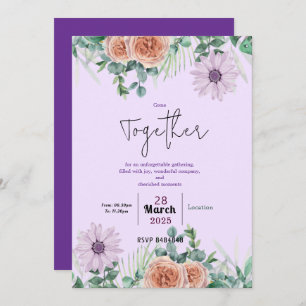 Timeless Friendship Invitation