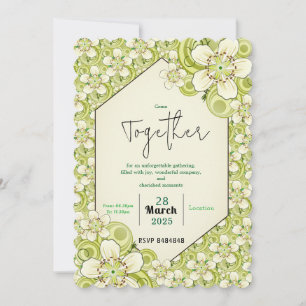 Timeless Friendship with love Invitation