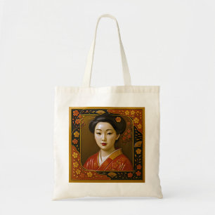 Timeless Geisha Grace Tote Bag