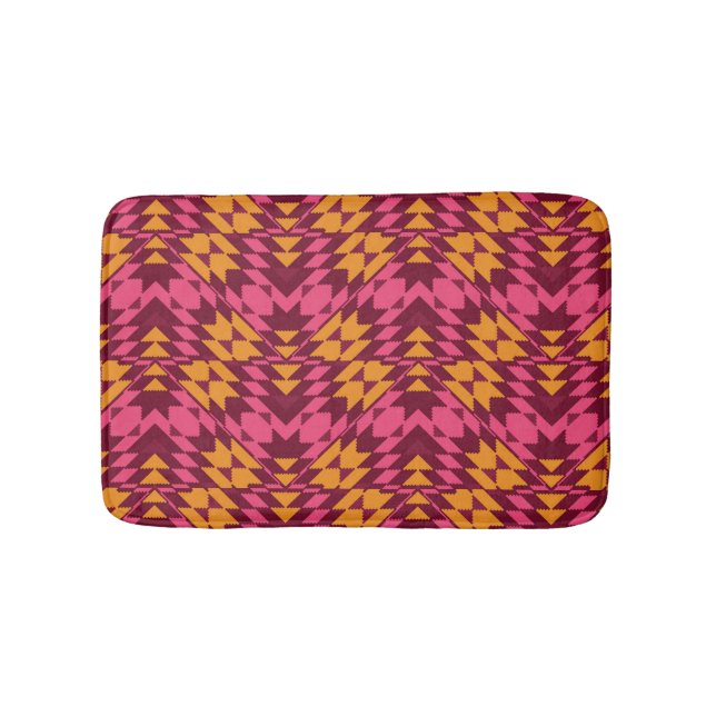 Timeless Geometric: Seamless Pattern Bath Mat (Front)