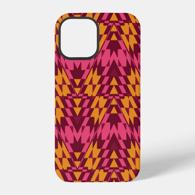 Timeless Geometric: Seamless Pattern iPhone Case (Back)