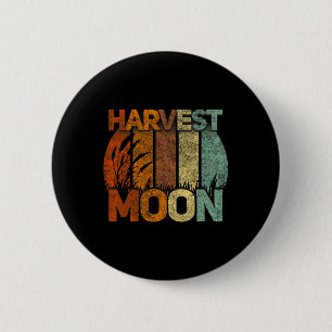 Timeless Harvest Moon Autumn T For Women Men Kids 6 Cm Round Badge