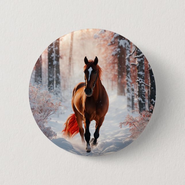 Timeless Horse Silhouette Badge (Front)