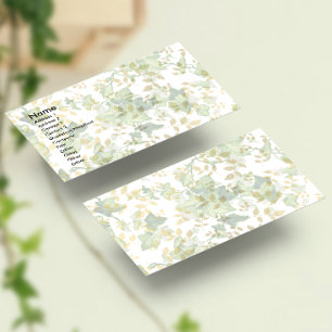 Timeless Ivy  Business Card