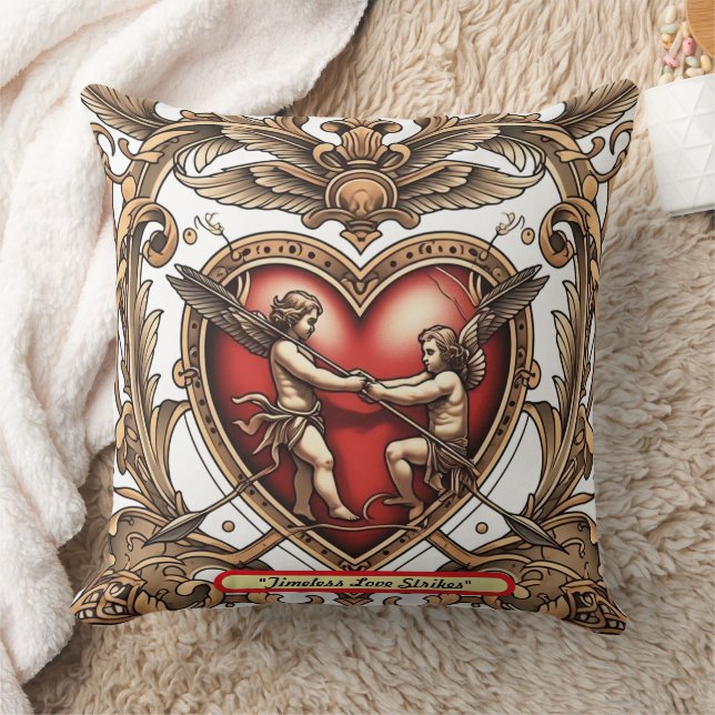 "Timeless Love Design" Cushion (Blanket)