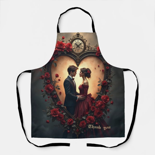 Timeless Love –Victorian Gothic Wedding Collection Apron (Front)