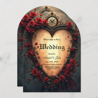 Timeless Love –Victorian Gothic Wedding Collection Invitation
