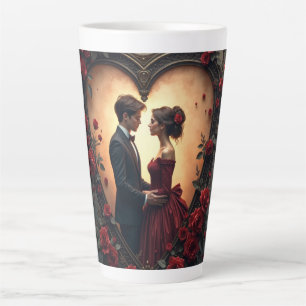 Timeless Love –Victorian Gothic Wedding Collection Latte Mug