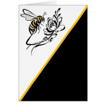 Timeless Luxury Bee Wedding Invitation