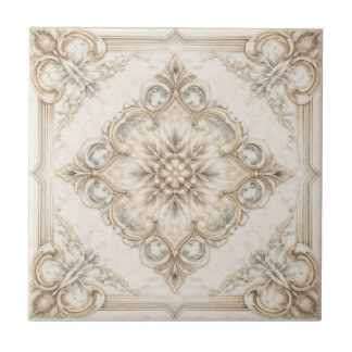 Timeless Luxury Classical Architectural Ceramic Tile
