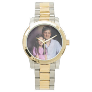 "Timeless Memories: Customizable Watch with Your L