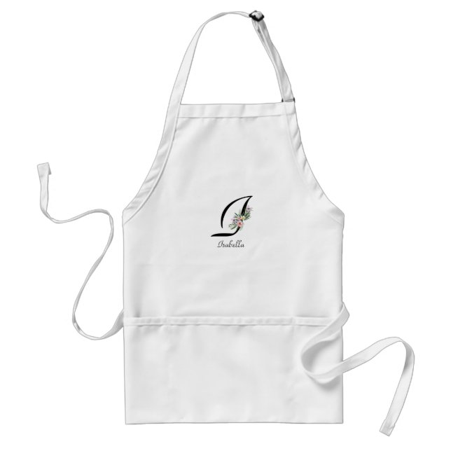 Timeless Monogrammed Gift for New Adventures Standard Apron (Front)