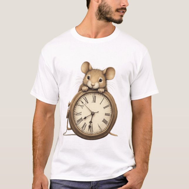 Timeless Mouse – Steampunk Vintage TinyFur Shirt (Front)