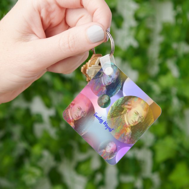 Timeless Mozart Music Keychain (Hand)