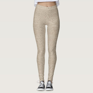 Timeless Natural Linen Leggings