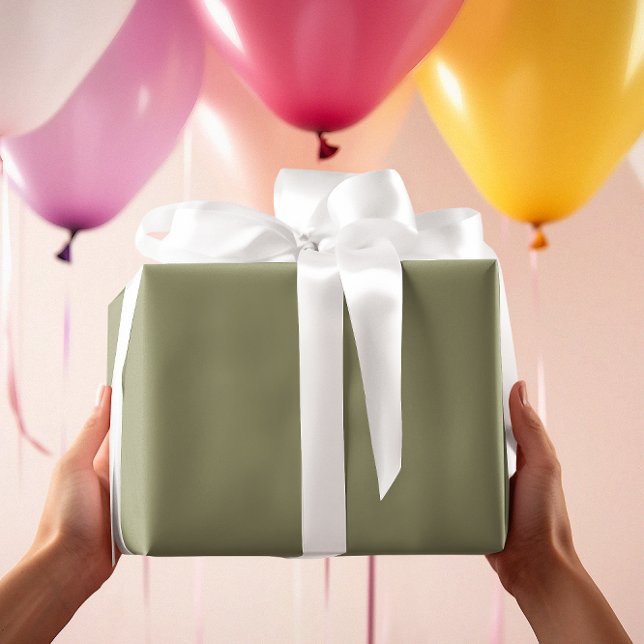 Timeless - Olive Wrapping Paper (Creator Uploaded)