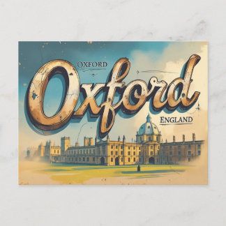 Timeless Oxford Views Postcard