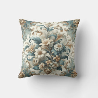 Timeless Pillow Design Vintage Floral Elegance